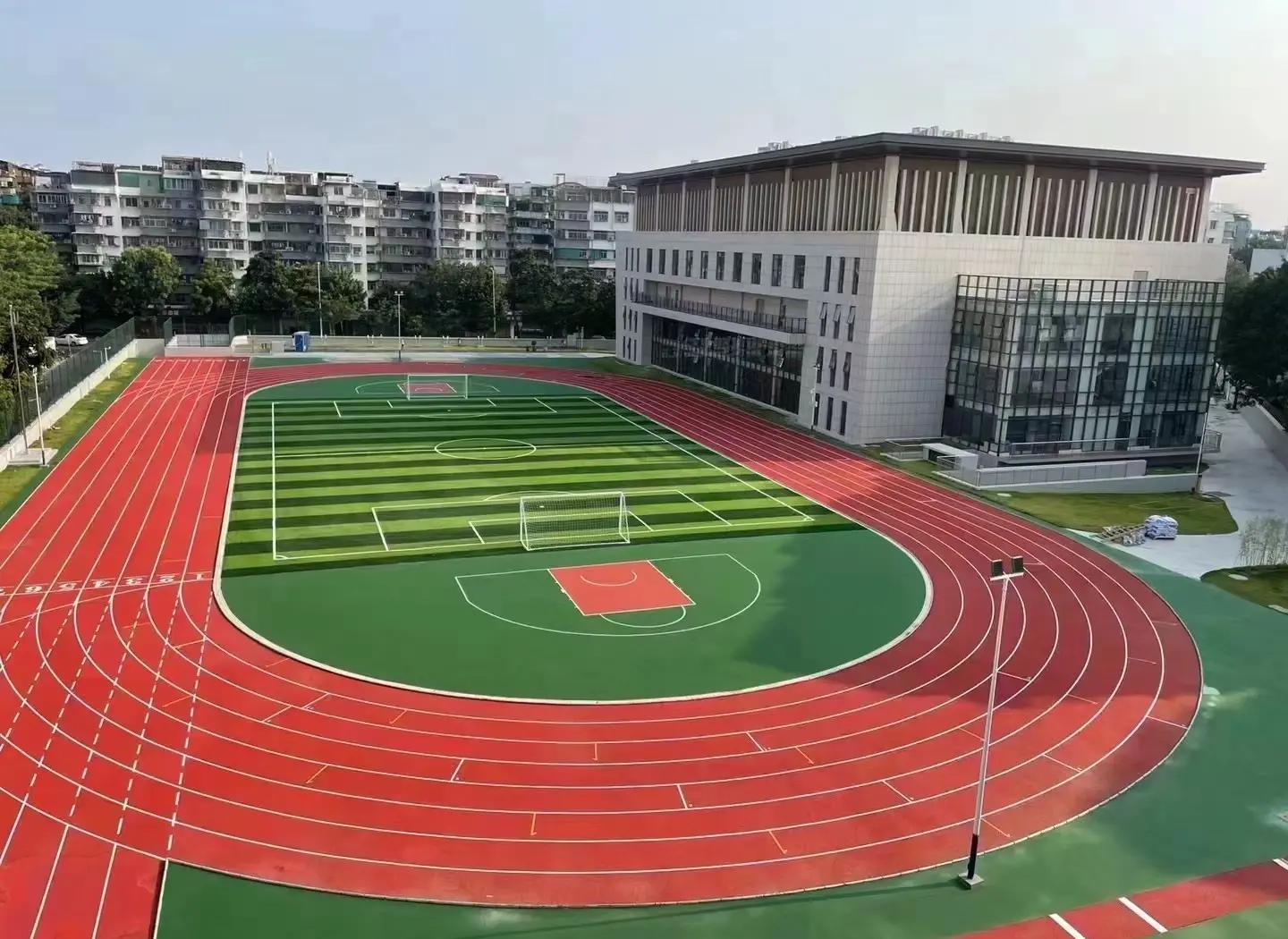 昌吉回族自治州塑胶跑道材料塑胶篮球场 - 方案